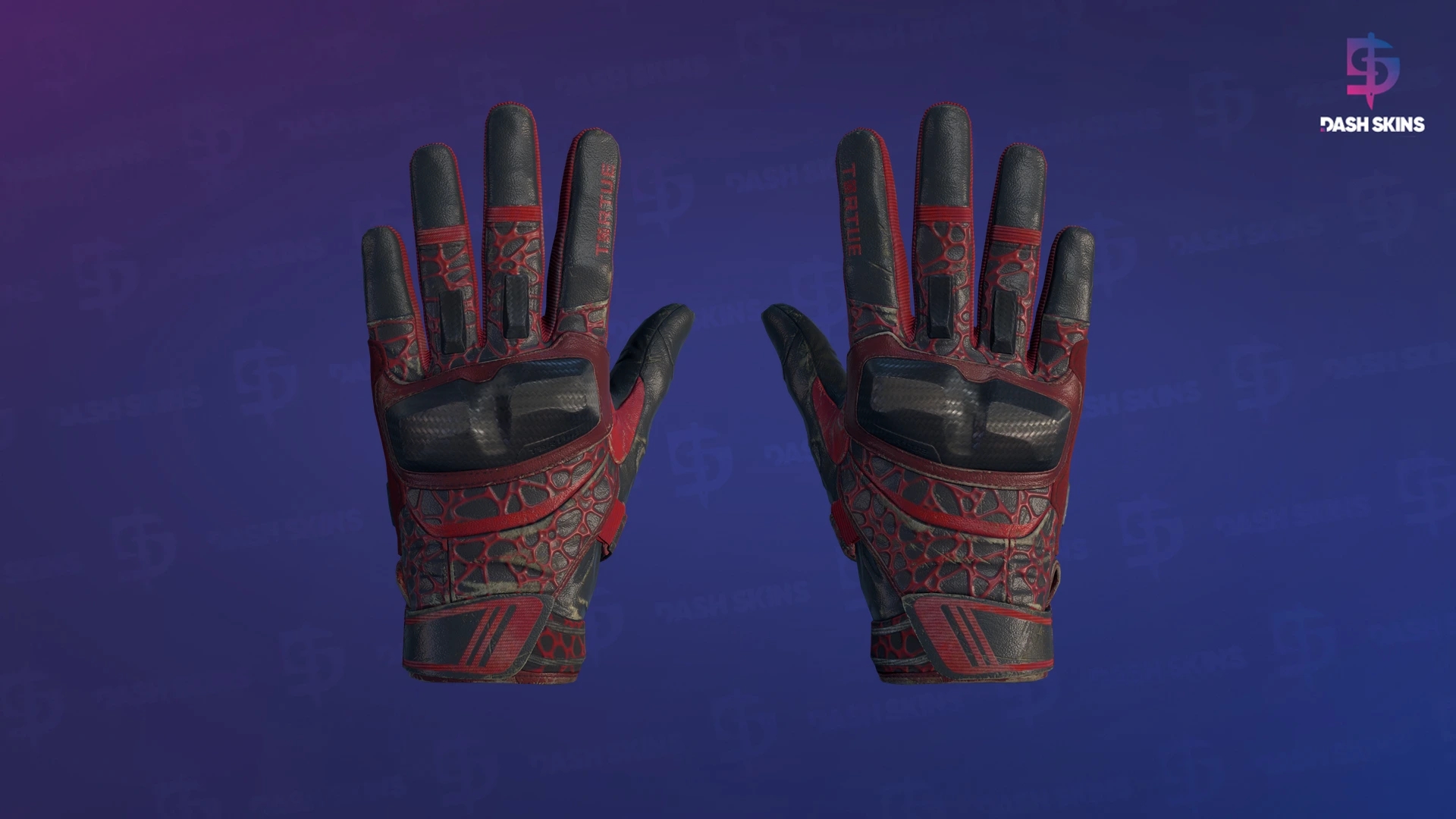 ★ Moto Gloves | Blood Pressure (Well-Worn) Screenshot Playside