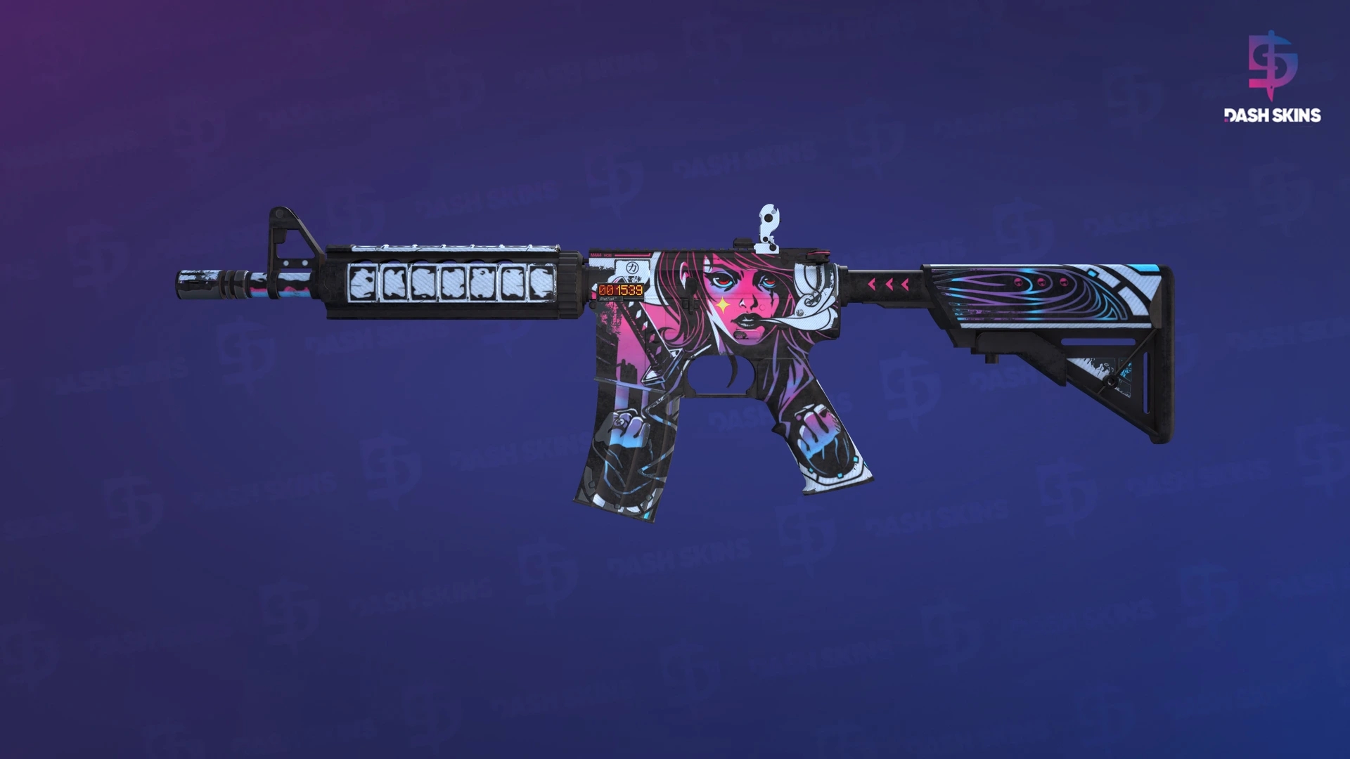 StatTrak™ M4A4 | Neo-Noir (Field-Tested) Screenshot Playside