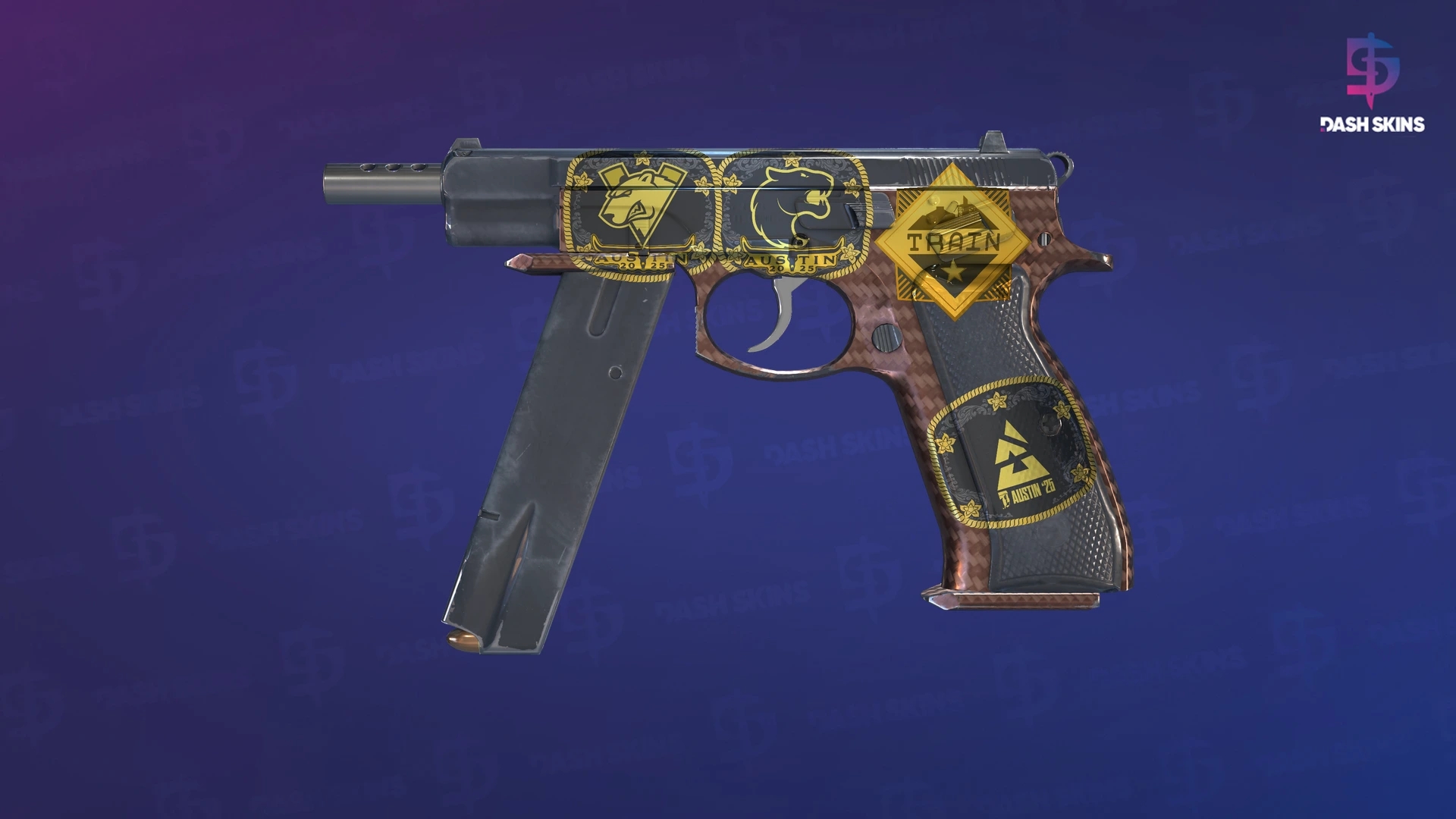 Souvenir CZ75-Auto | Copper Fiber (Factory New) Screenshot Playside