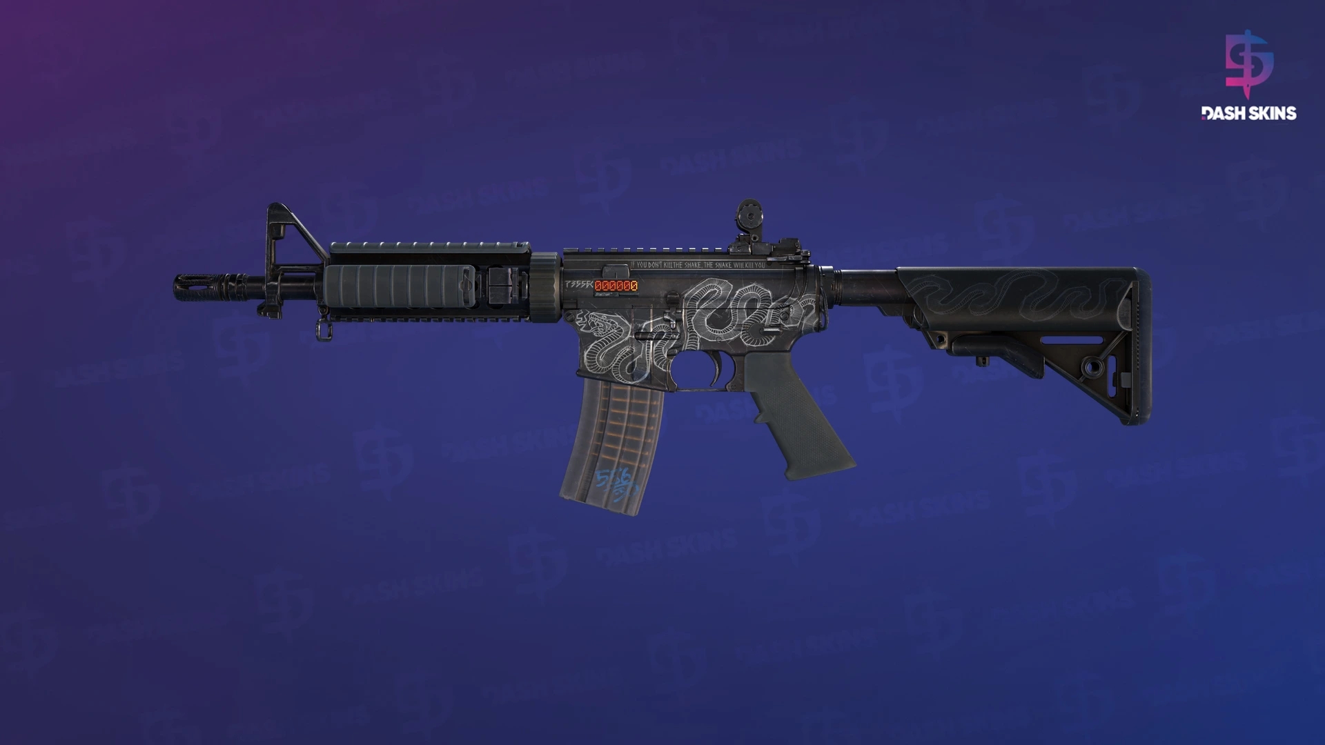StatTrak™ M4A4 | Etch Lord (Minimal Wear) Screenshot Playside