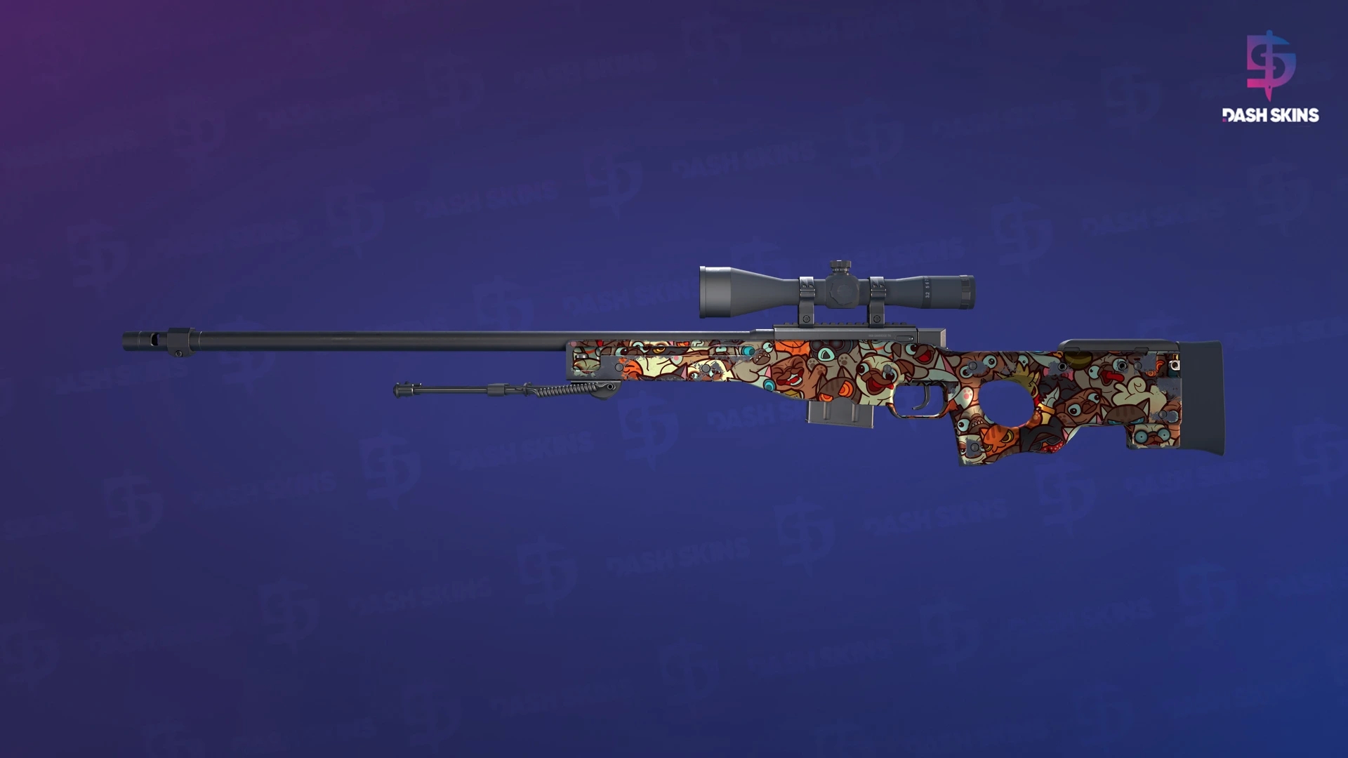 AWP | PAW (Field-Tested) Screenshot Playside