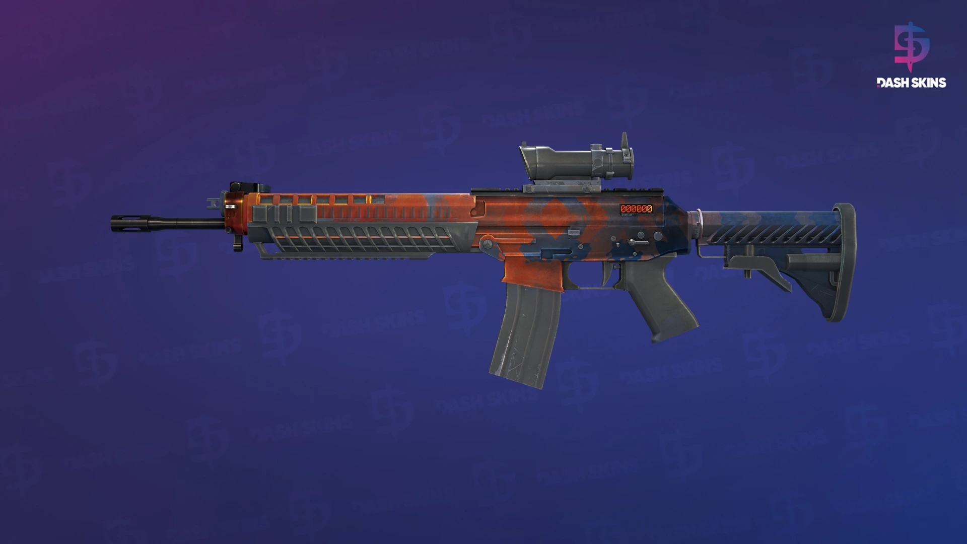 StatTrak™ SG 553 | Danger Close (Field-Tested) Screenshot Playside