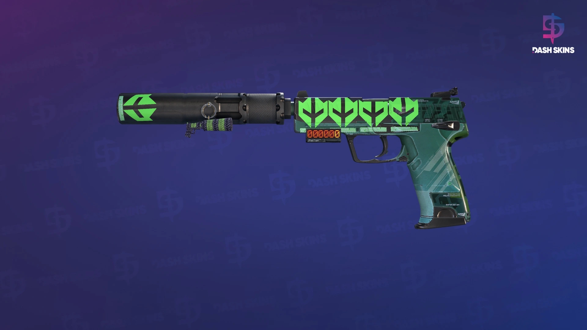 StatTrak™ USP-S | PC-GRN (Field-Tested) Screenshot Playside