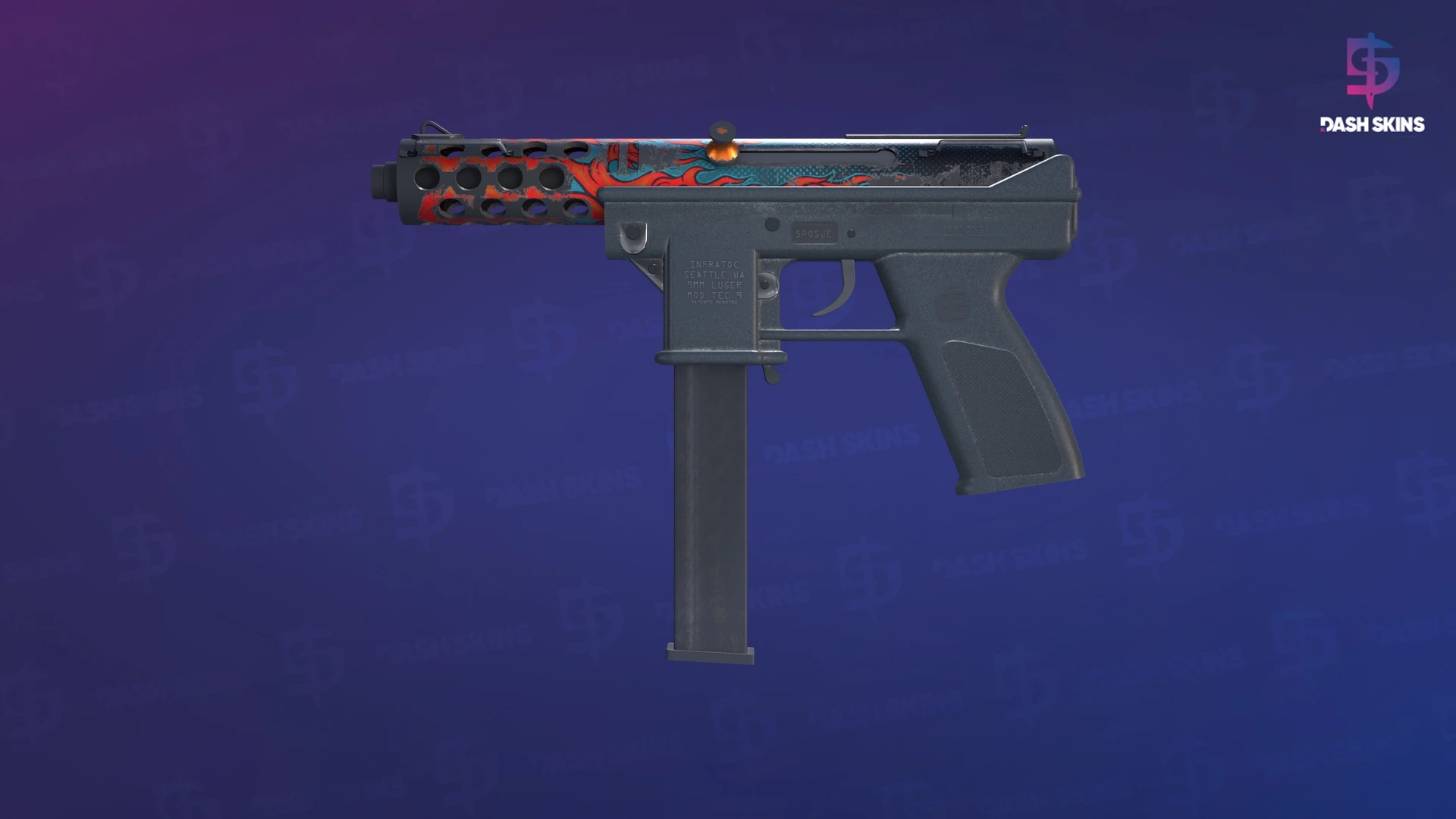 Tec-9 | Re-Entry (Well-Worn) Screenshot Playside