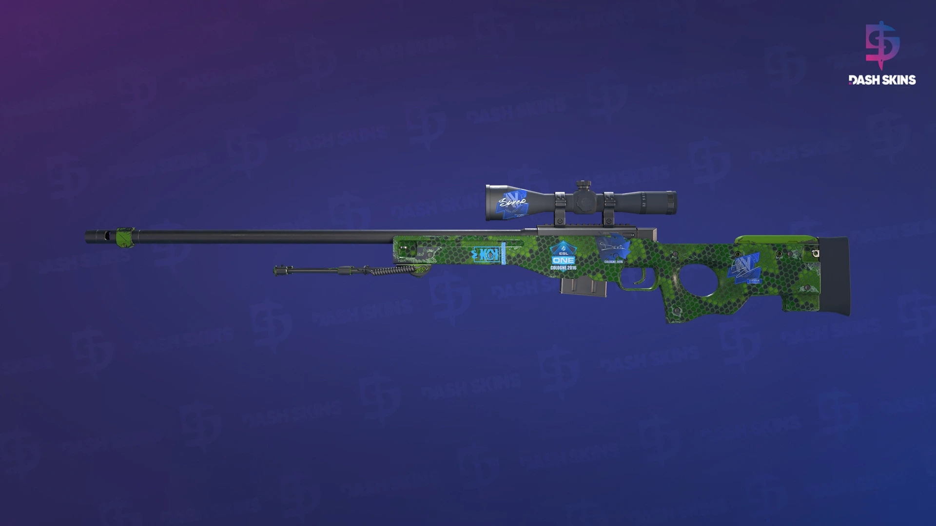 AWP | Pit Viper (Minimal Wear) Screenshot Playside