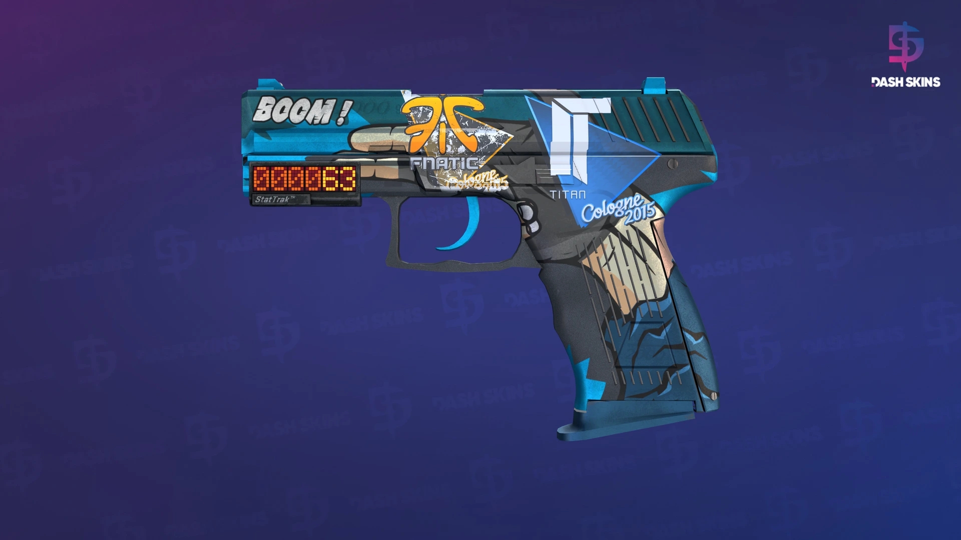 StatTrak™ P2000 | Handgun (Field-Tested) Screenshot Playside