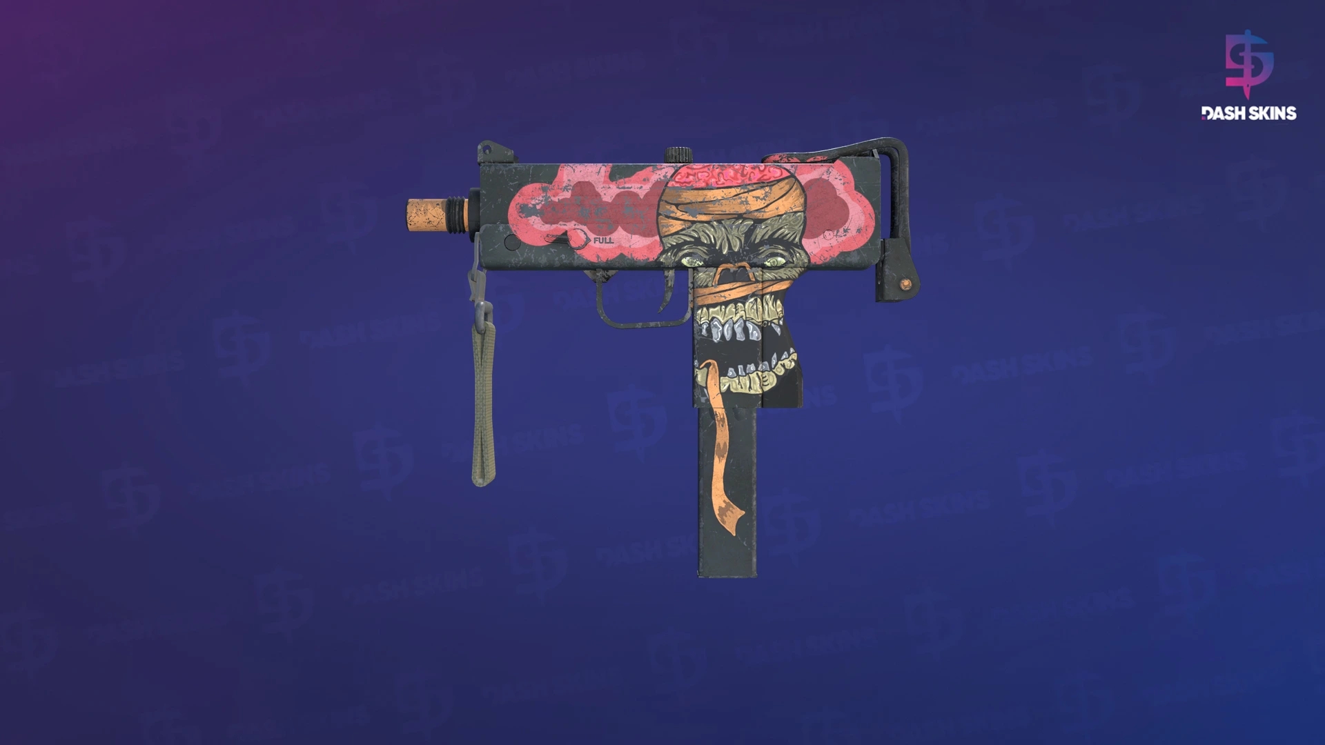 MAC-10 | Curse (Battle-Scarred) Screenshot Playside