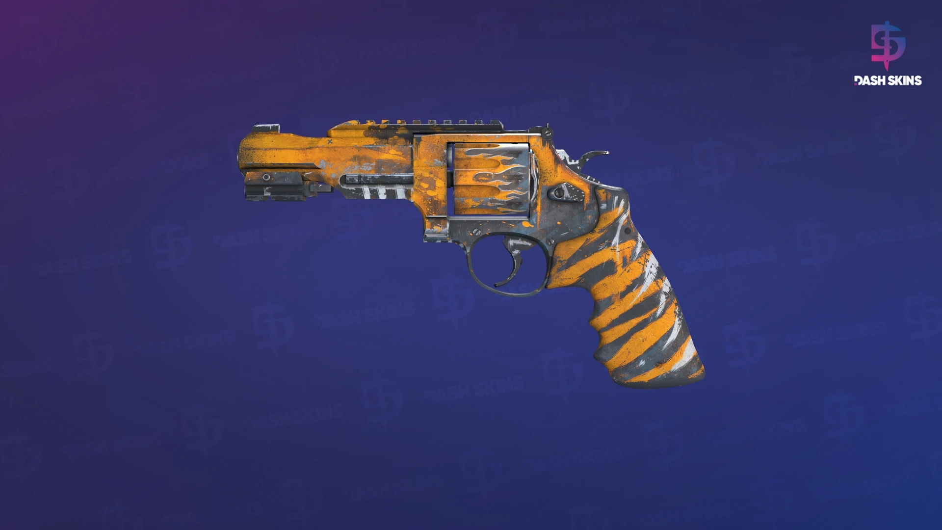 R8 Revolver | Skull Crusher (Well-Worn) Screenshot Playside