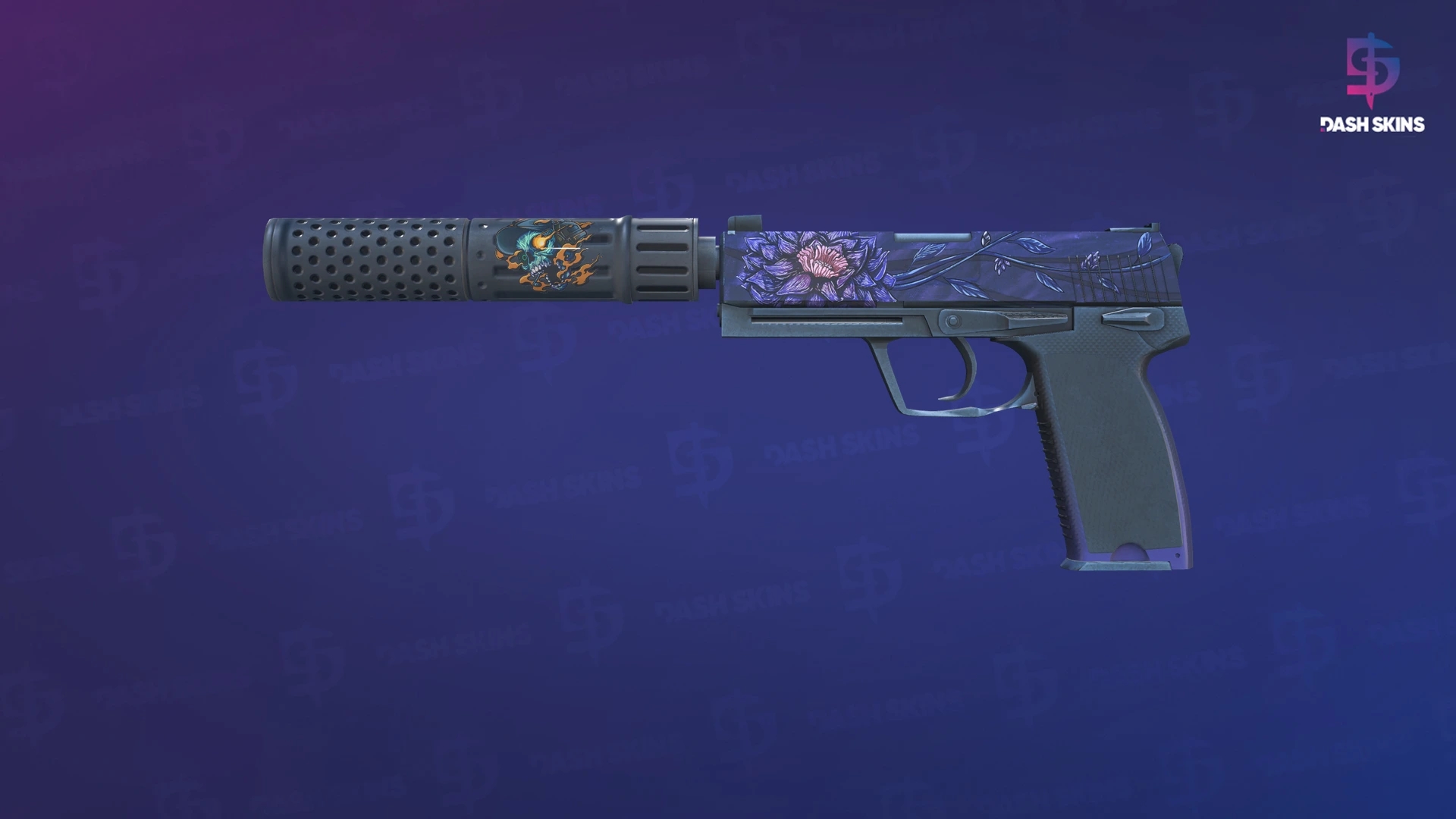 USP-S | Black Lotus (Minimal Wear) Screenshot Playside