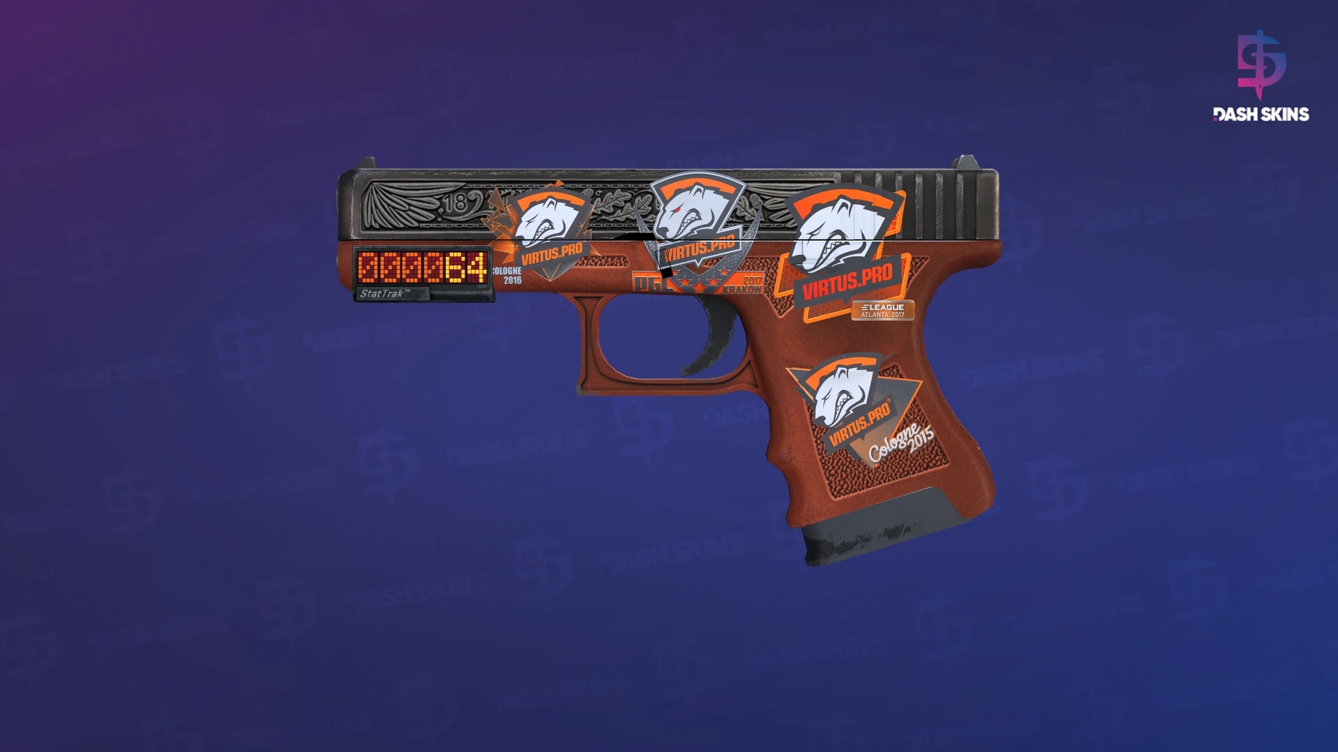 StatTrak™ Glock-18 | Royal Legion (Field-Tested) Screenshot Playside