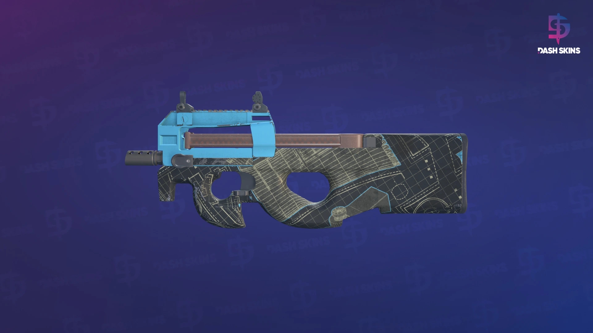 P90 | Facility Negative (Factory New) Screenshot Playside