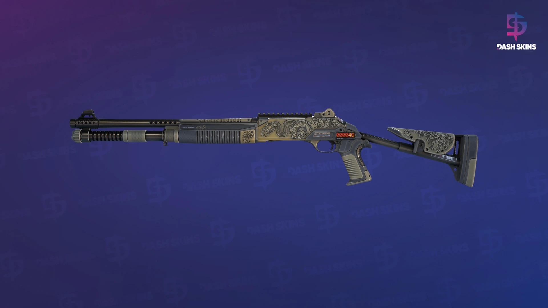 StatTrak™ XM1014 | Irezumi (Minimal Wear) Screenshot Playside