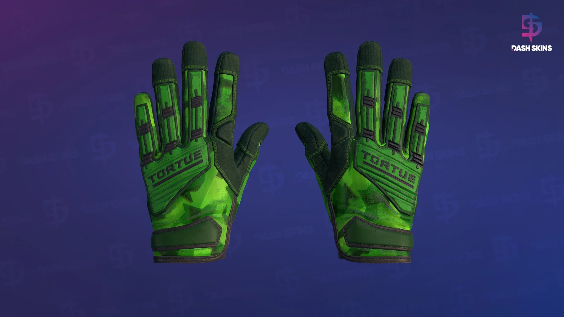 ★ Specialist Gloves | Lime Polycam (Well-Worn) Screenshot Playside