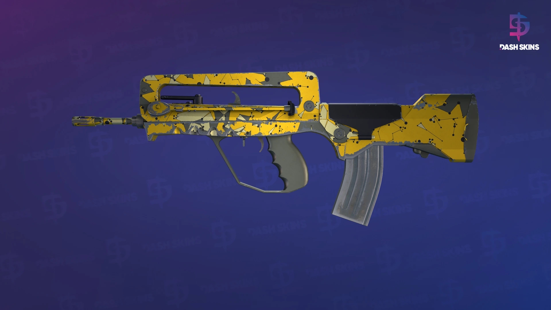 FAMAS | Neural Net (Minimal Wear) Screenshot Playside