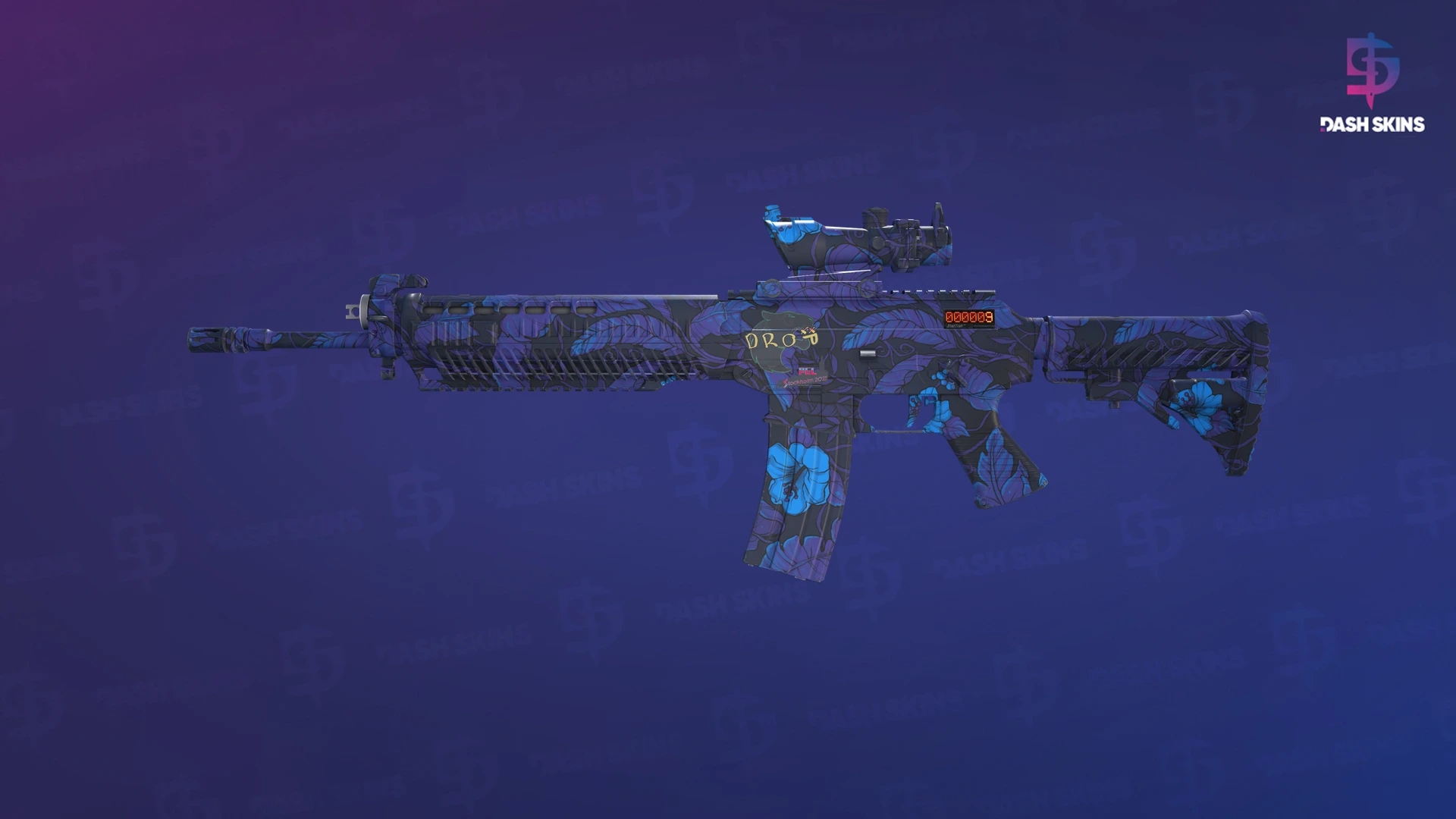 StatTrak™ SG 553 | Aloha (Factory New) Screenshot Playside