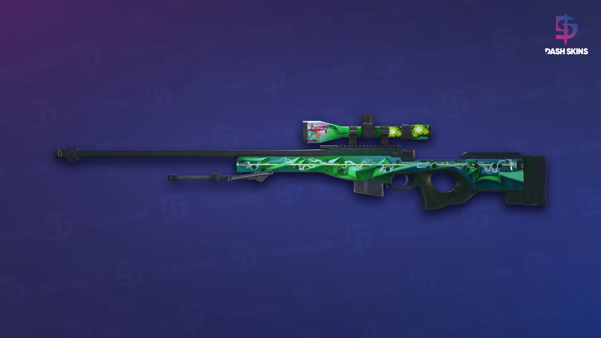 AWP | Green Energy (Field-Tested) Screenshot Playside