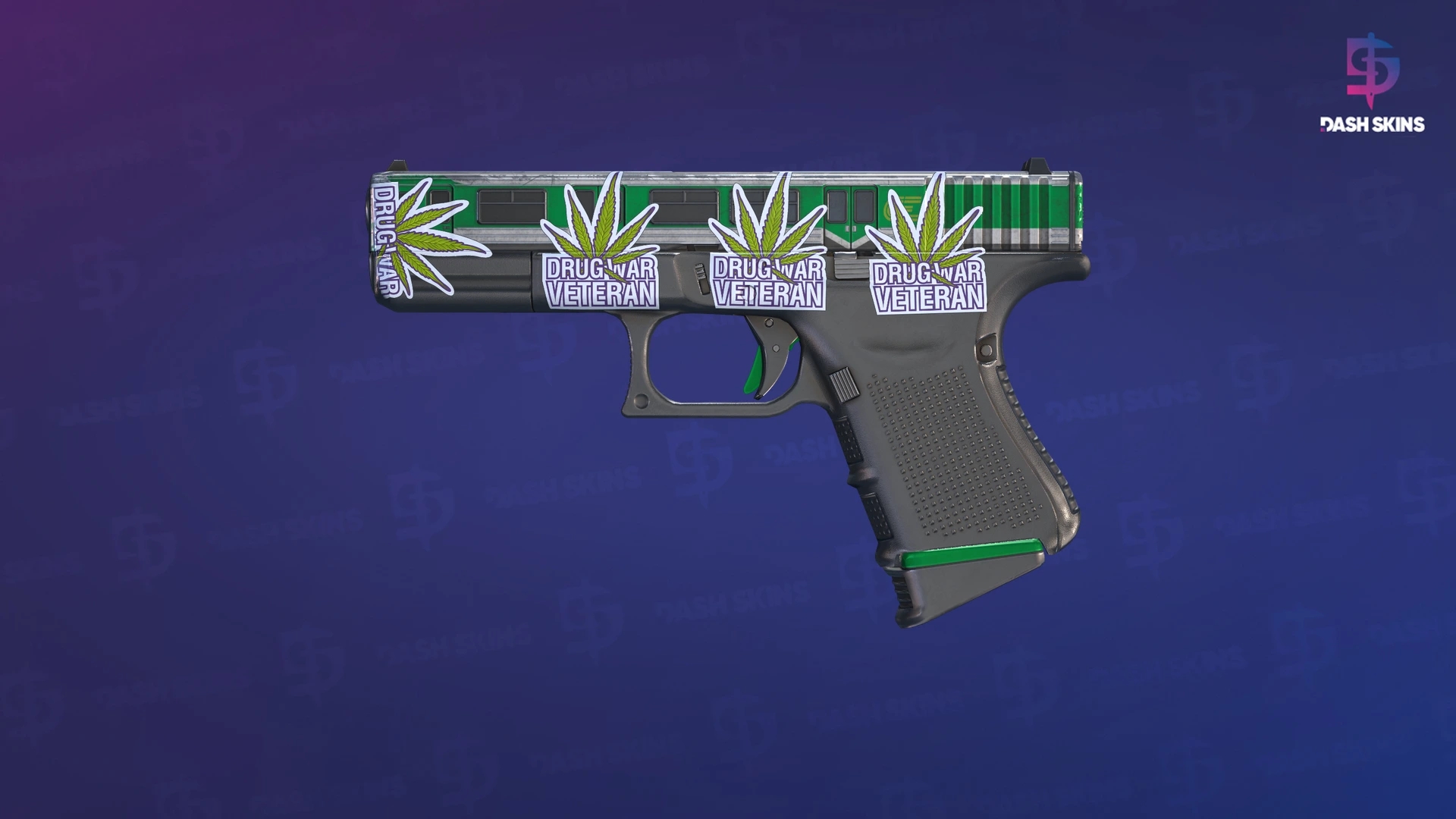 Glock-18 | Green Line (Minimal Wear) Screenshot Playside