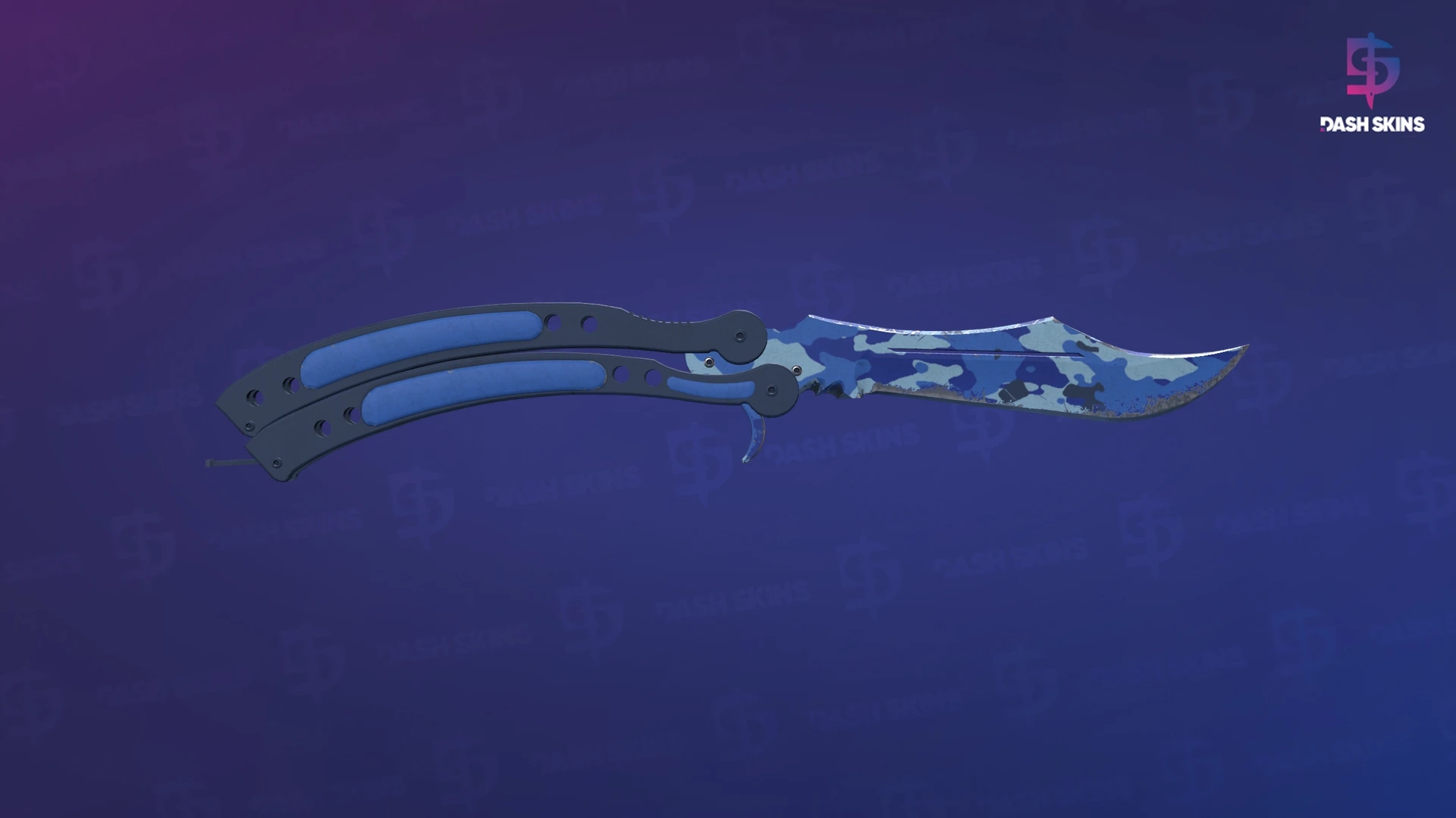 ★ Butterfly Knife | Bright Water (Field-Tested) Screenshot Playside