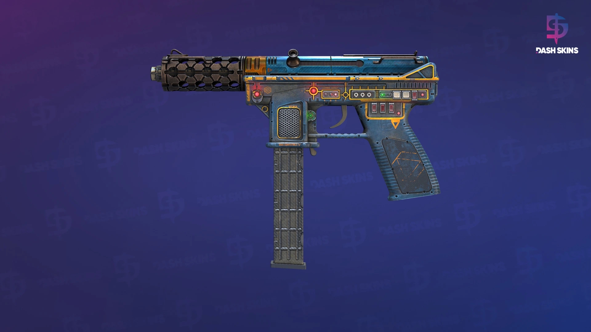 Tec-9 | Remote Control (Well-Worn) Screenshot Playside