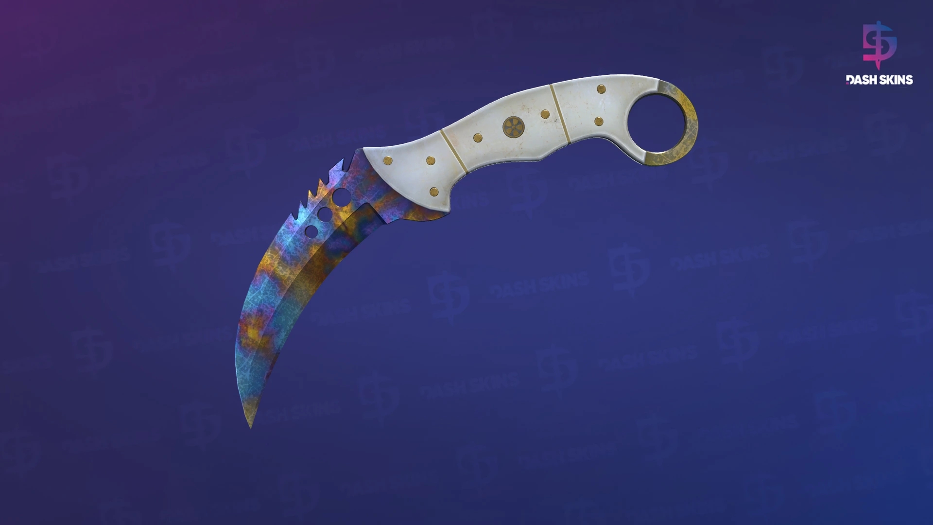 ★ Talon Knife | Case Hardened (Well-Worn) Screenshot Playside