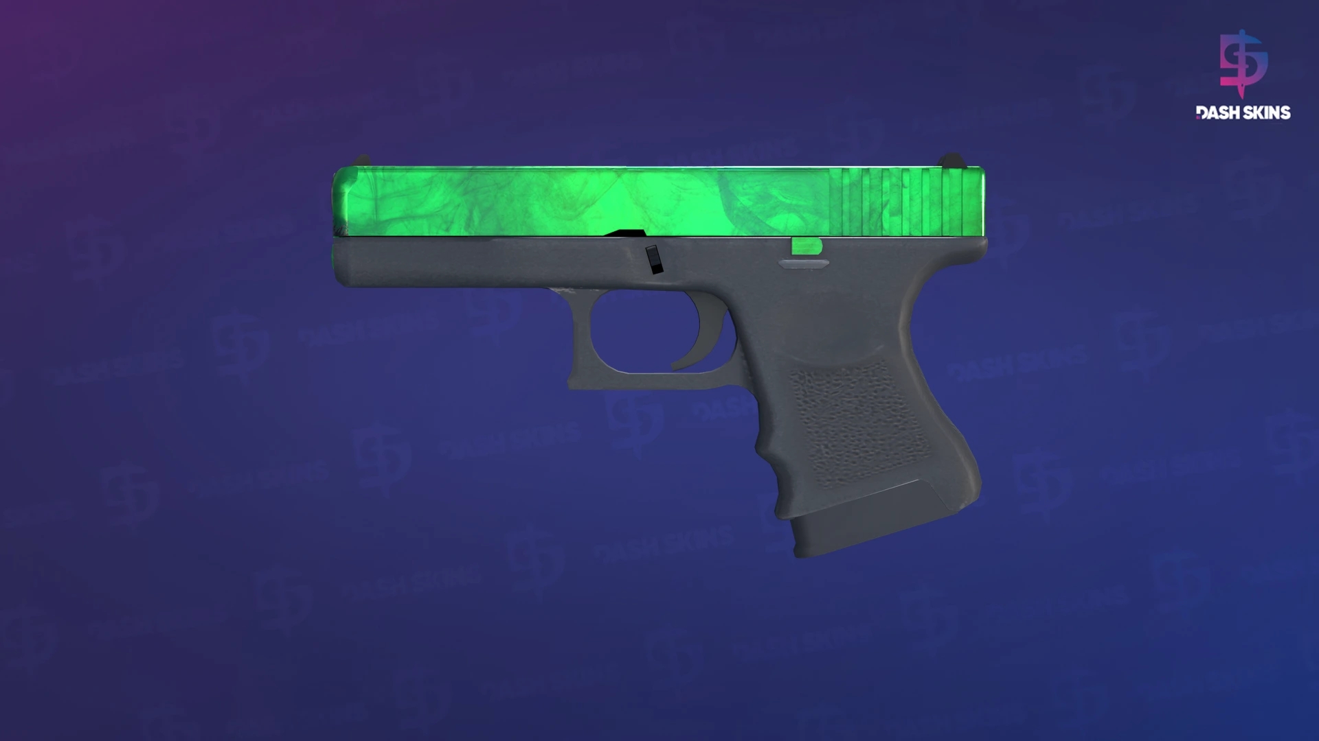 Glock-18 | Gamma Doppler (Factory New) - Emerald Screenshot Playside
