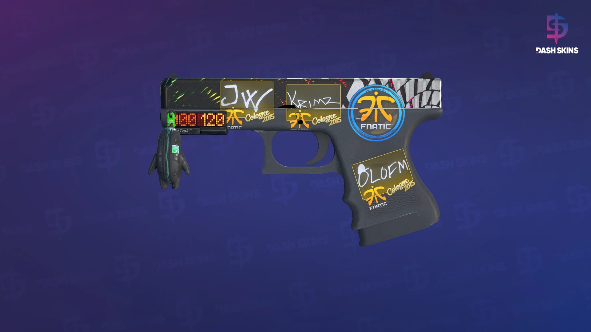 StatTrak™ Glock-18 | Grinder (Factory New) Screenshot Playside