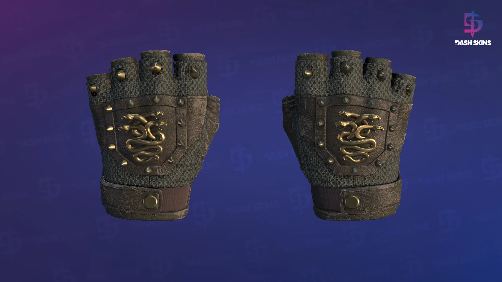 ★ Hydra Gloves | Mangrove (Well-Worn) Screenshot Playside