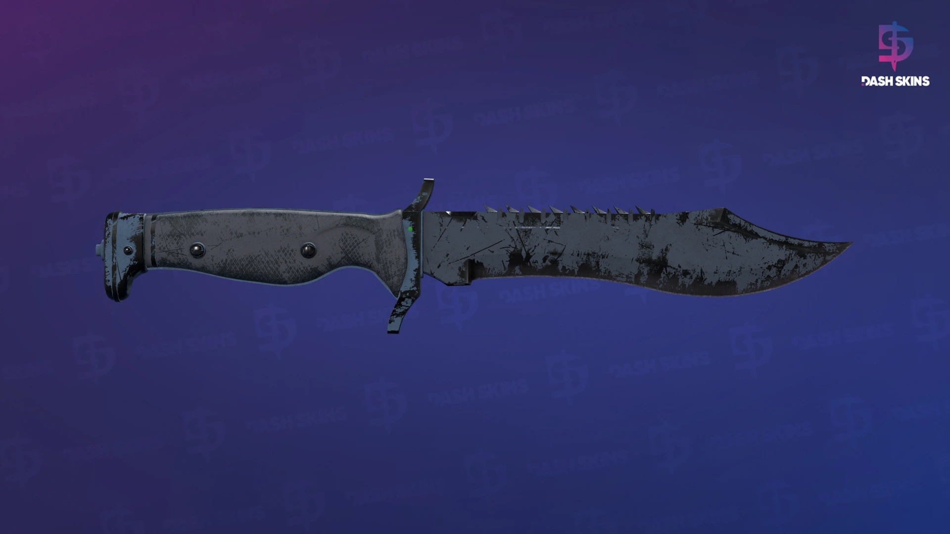 ★ Bowie Knife | Night (Battle-Scarred) Screenshot Playside