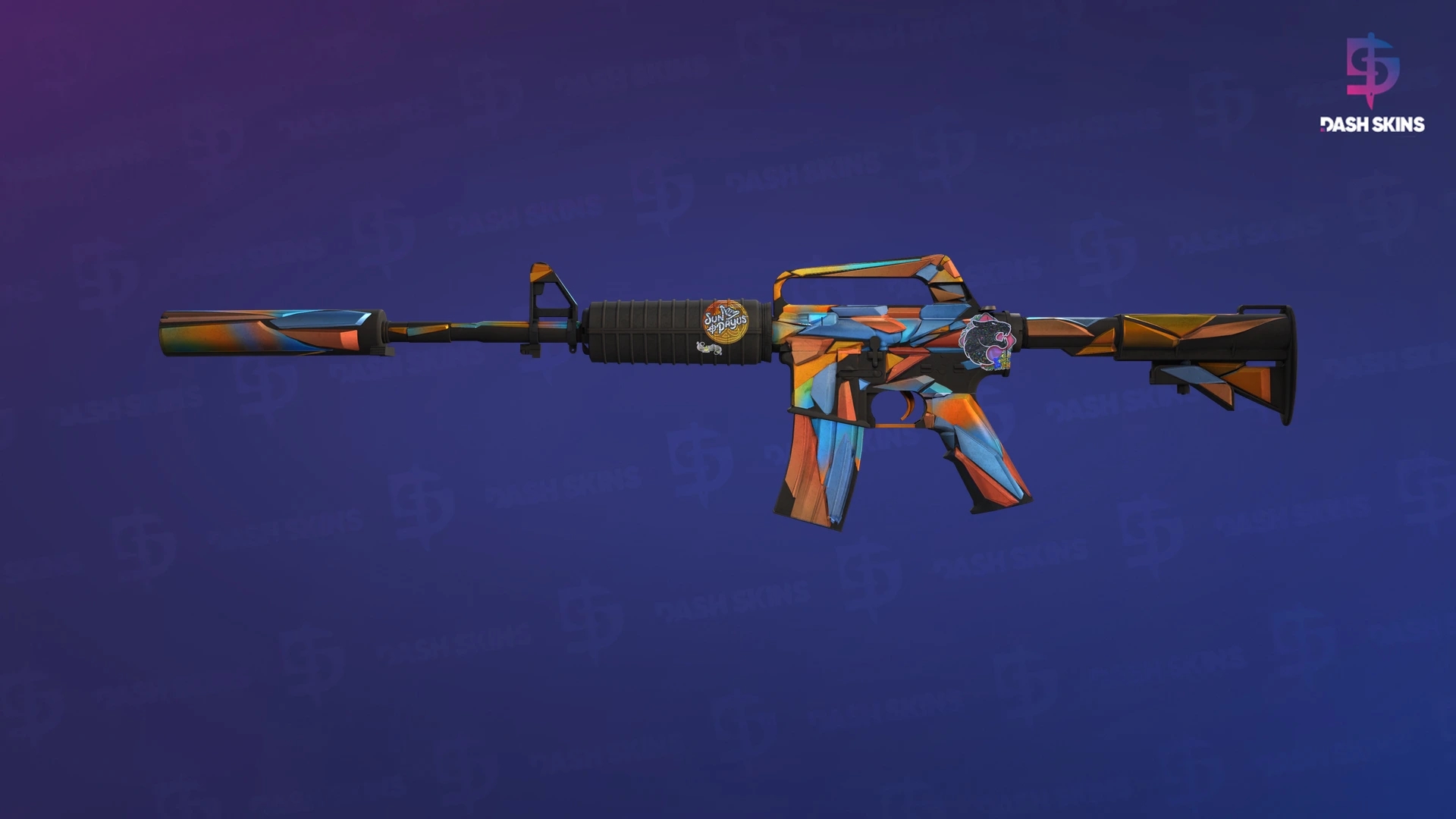 M4A1-S | Leaded Glass (Field-Tested) Screenshot Playside
