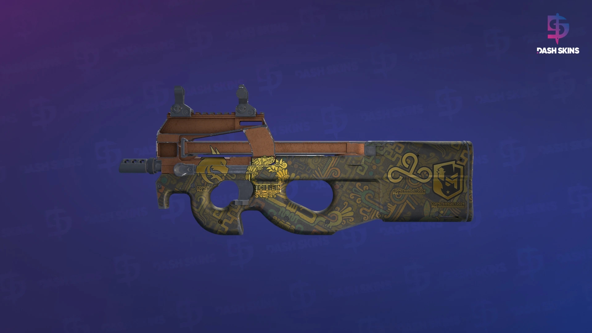 Souvenir P90 | Ancient Earth (Field-Tested) Screenshot Playside
