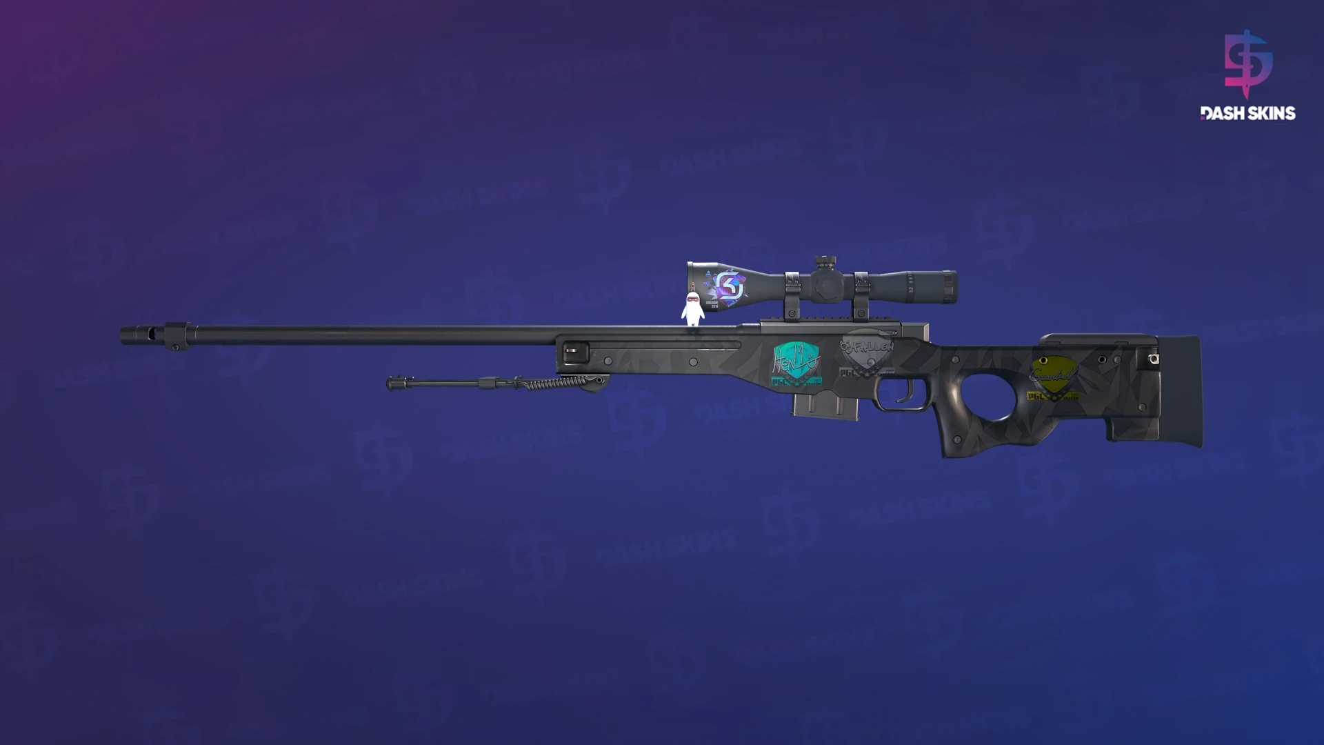 AWP | Graphite (Factory New) Screenshot Playside