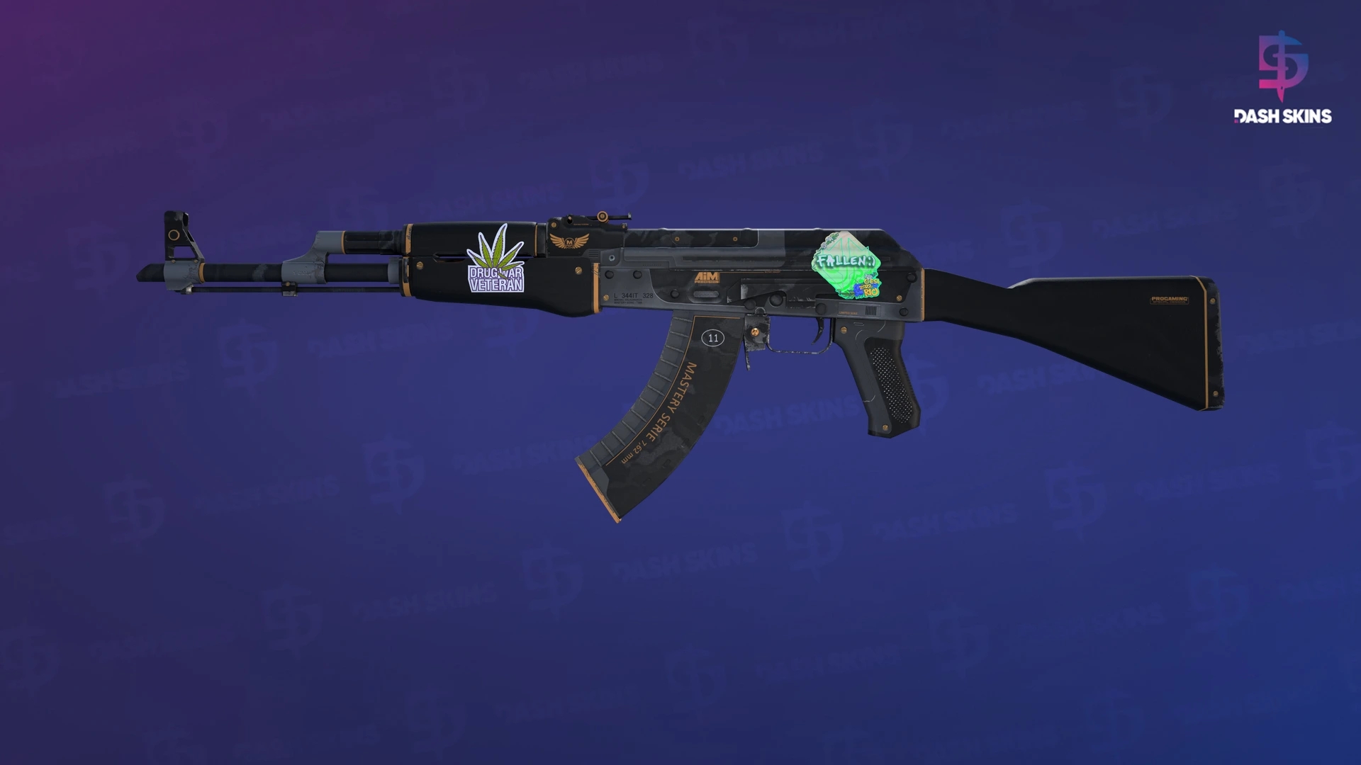 AK-47 | Elite Build (Minimal Wear) Screenshot Playside