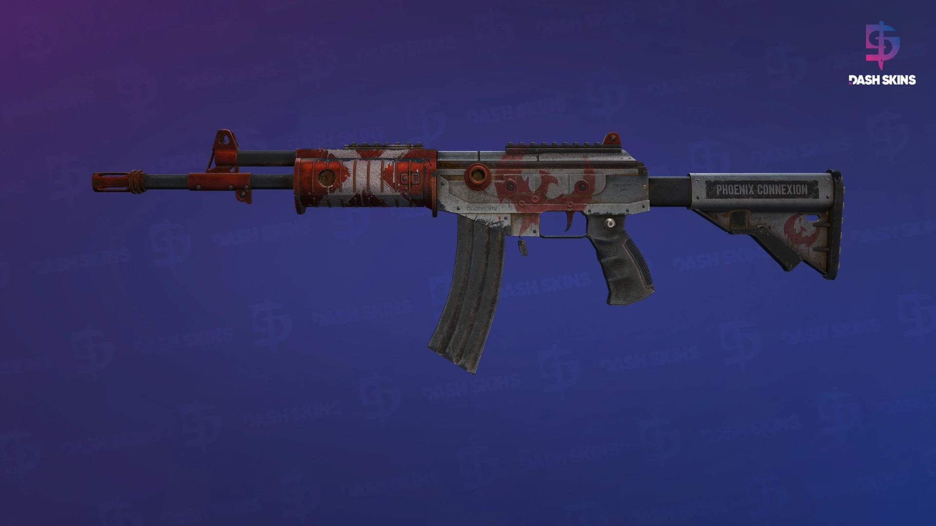 Galil AR | Connexion (Battle-Scarred) Screenshot Playside