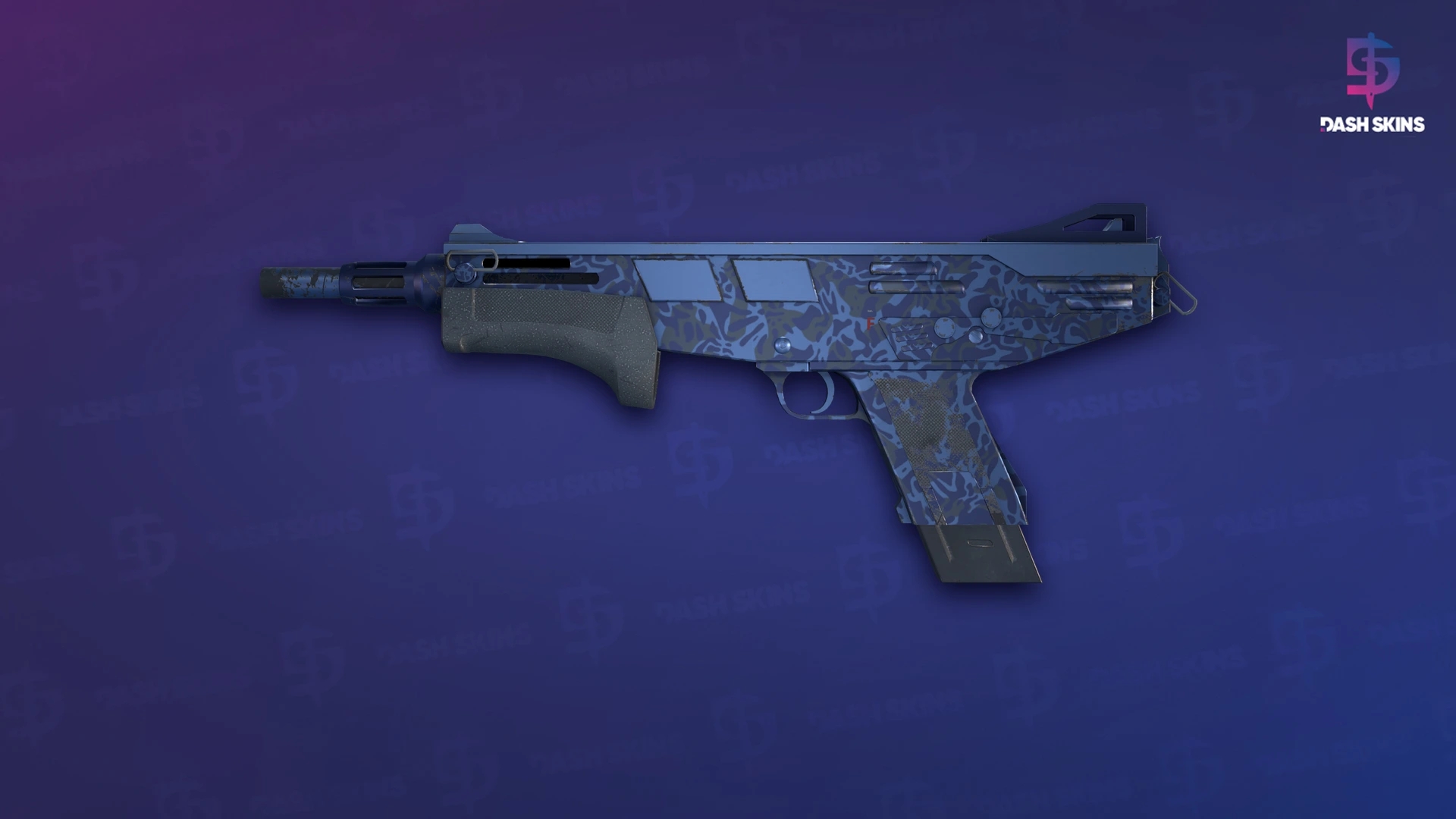 Souvenir MAG-7 | Navy Sheen (Factory New) Screenshot Playside