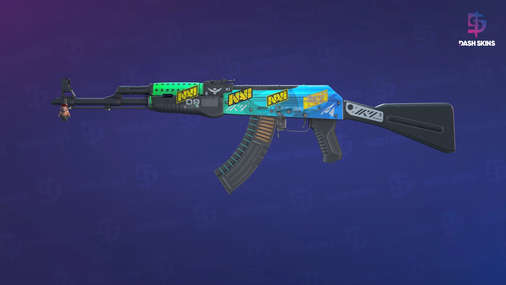 AK-47 | Ice Coaled (Field-Tested) Screenshot Playside