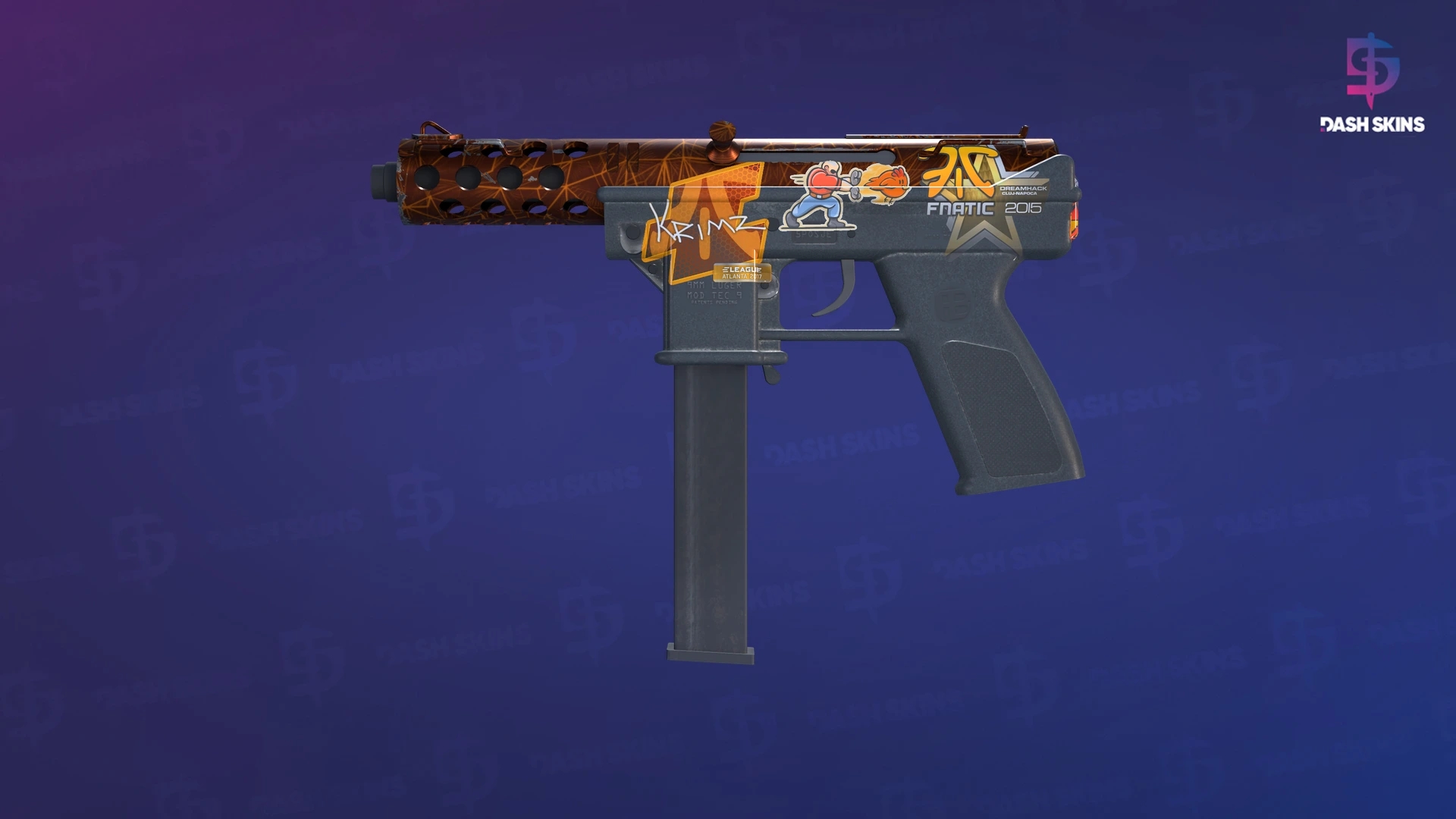 Tec-9 | Red Quartz (Factory New) Screenshot Playside