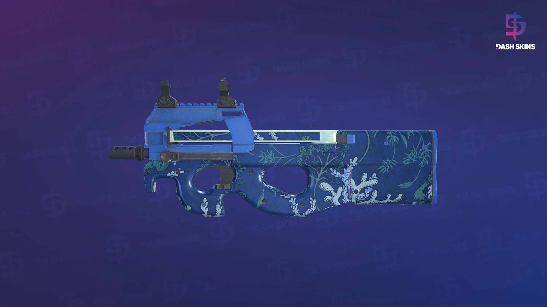 P90 | Reef Grief (Minimal Wear) Screenshot Playside