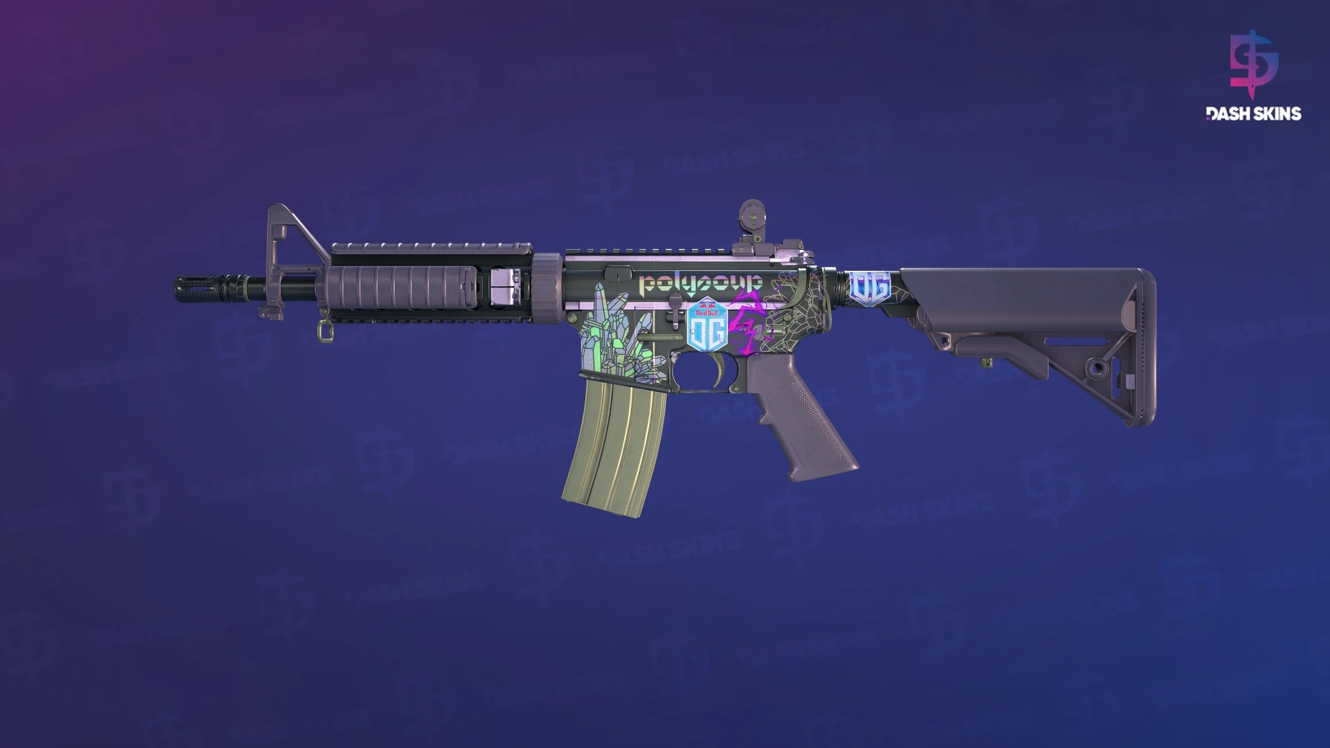 M4A4 | Polysoup (Field-Tested) Screenshot Playside