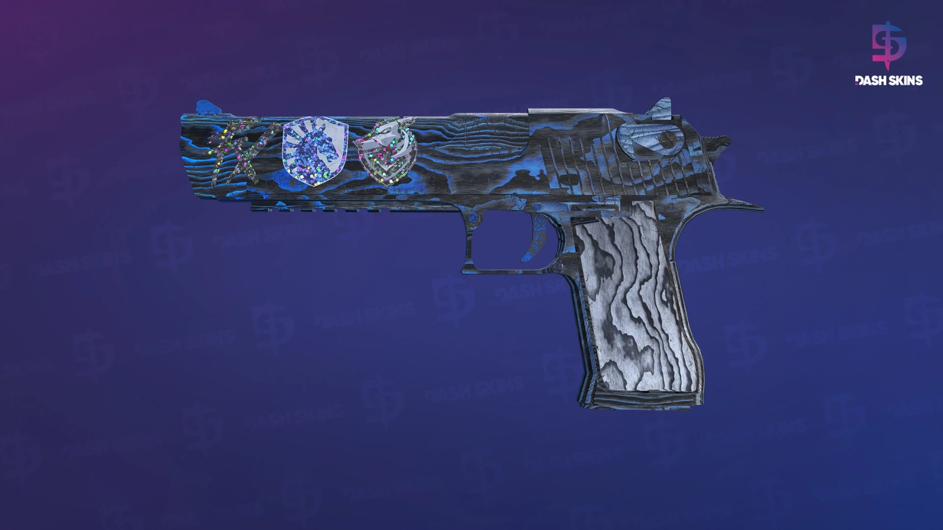 Desert Eagle | Blue Ply (Battle-Scarred) Screenshot Playside