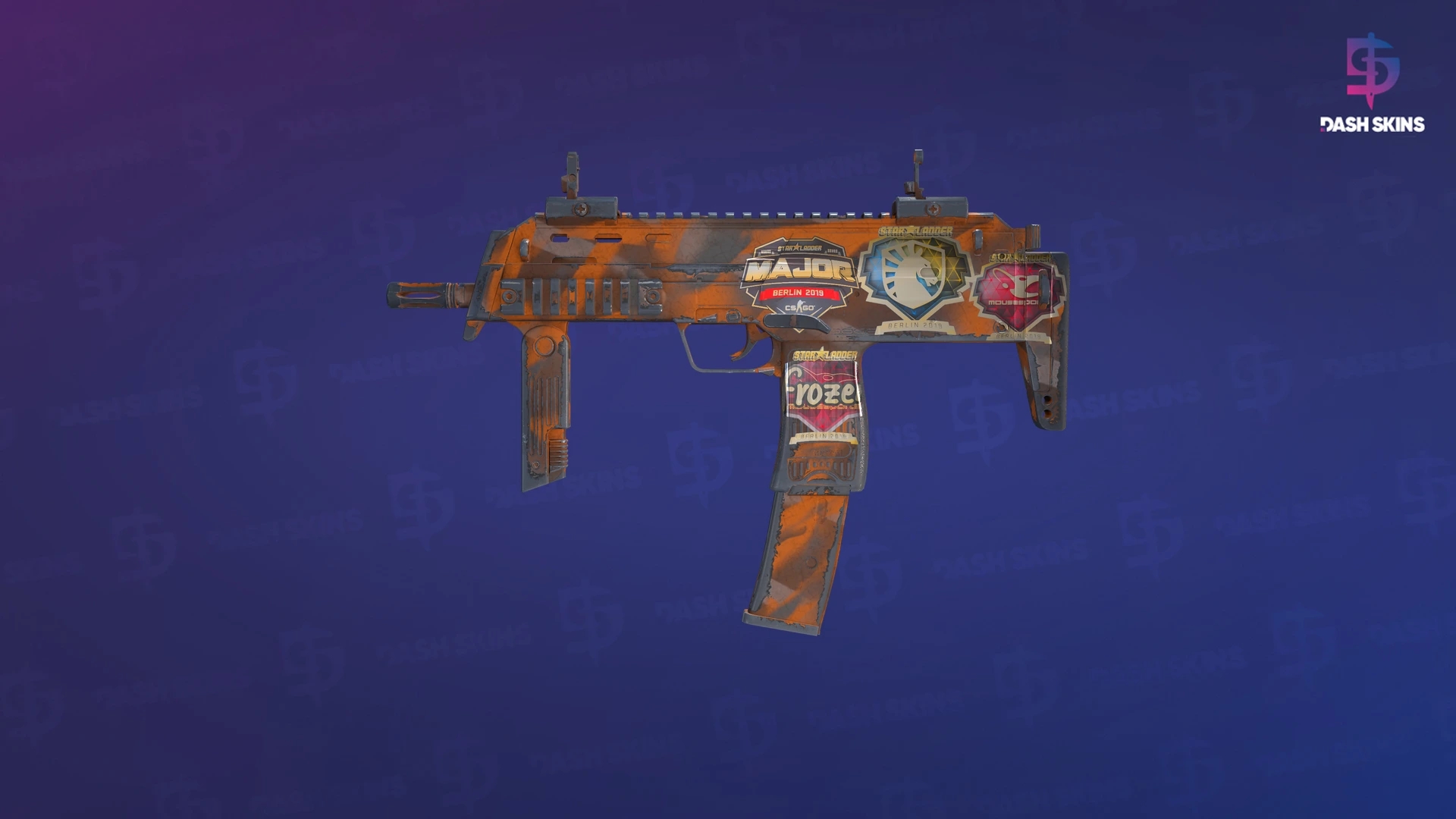 Souvenir MP7 | Orange Peel (Field-Tested) Screenshot Playside