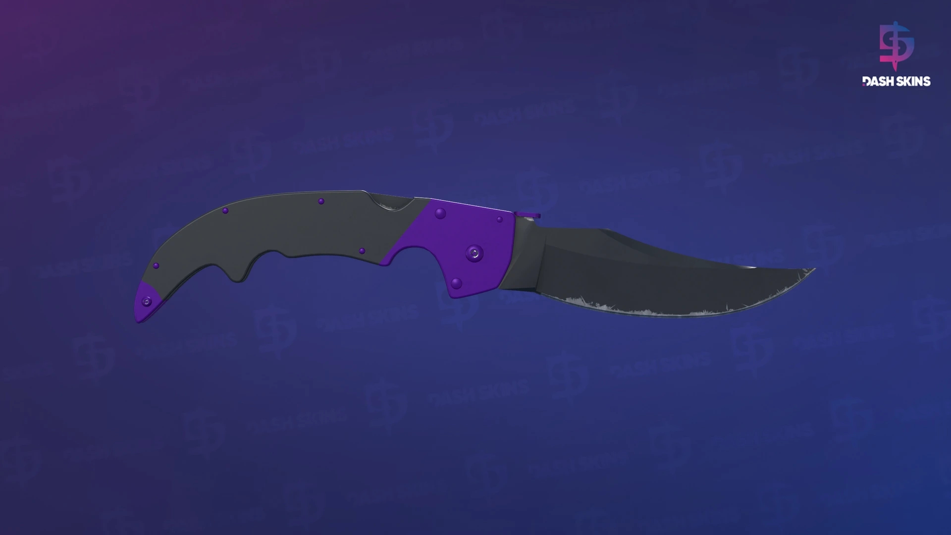 ★ Falchion Knife | Ultraviolet (Field-Tested) Screenshot Playside