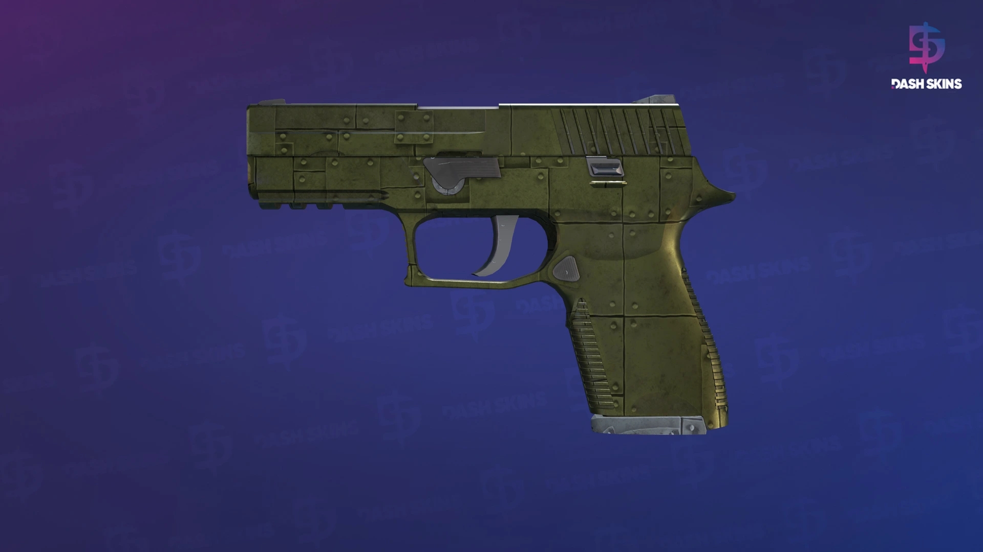 P250 | Iron Clad (Battle-Scarred) Screenshot Playside