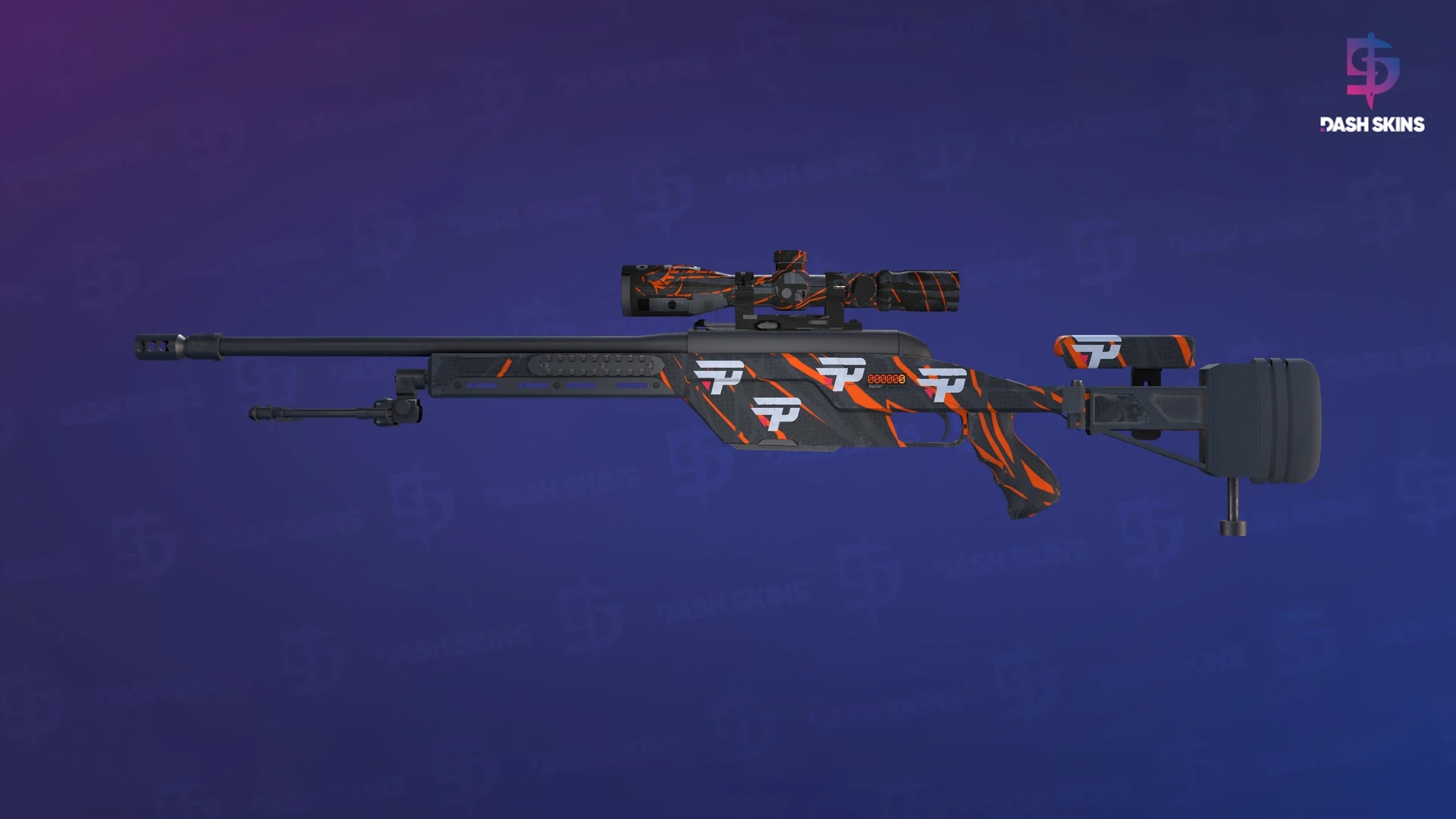 StatTrak™ SSG 08 | Slashed (Field-Tested) Screenshot Playside