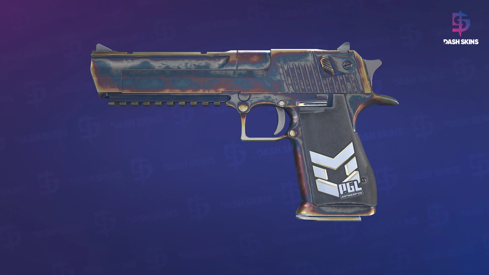 Desert Eagle | Heat Treated (Minimal Wear) Screenshot Playside
