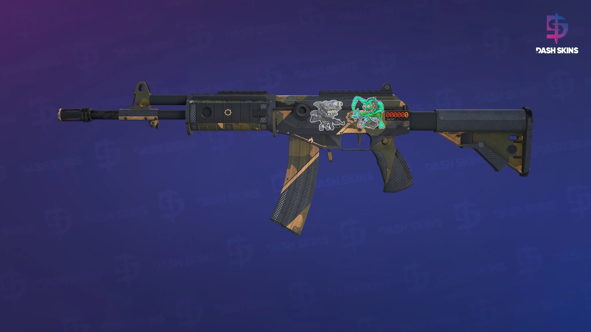 StatTrak™ Galil AR | Black Sand (Field-Tested) Screenshot Playside