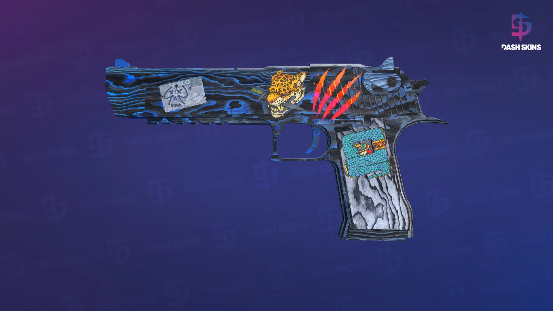 Desert Eagle | Blue Ply (Field-Tested) Screenshot Playside