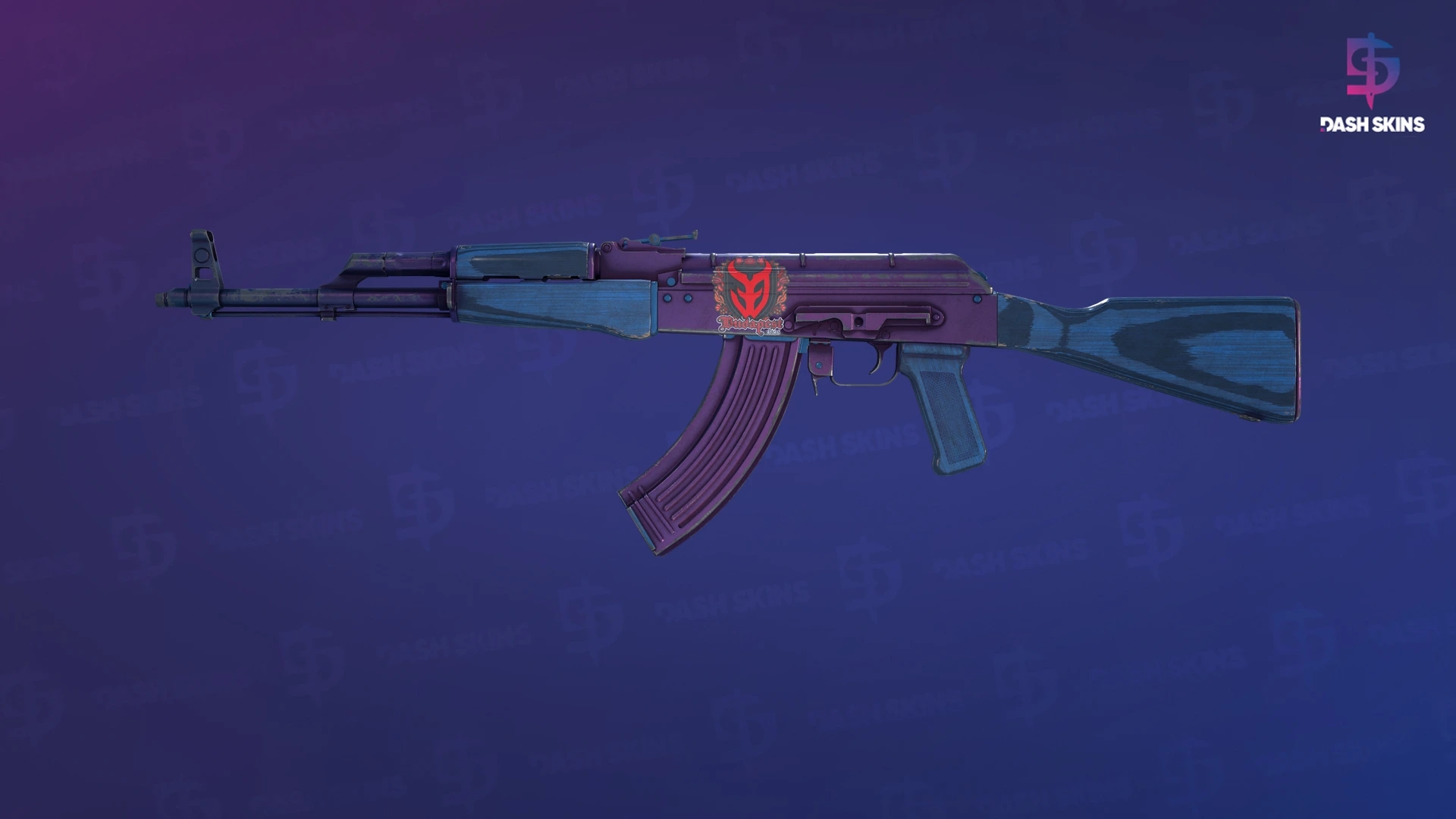 AK-47 | Midnight Laminate (Field-Tested) Screenshot Playside