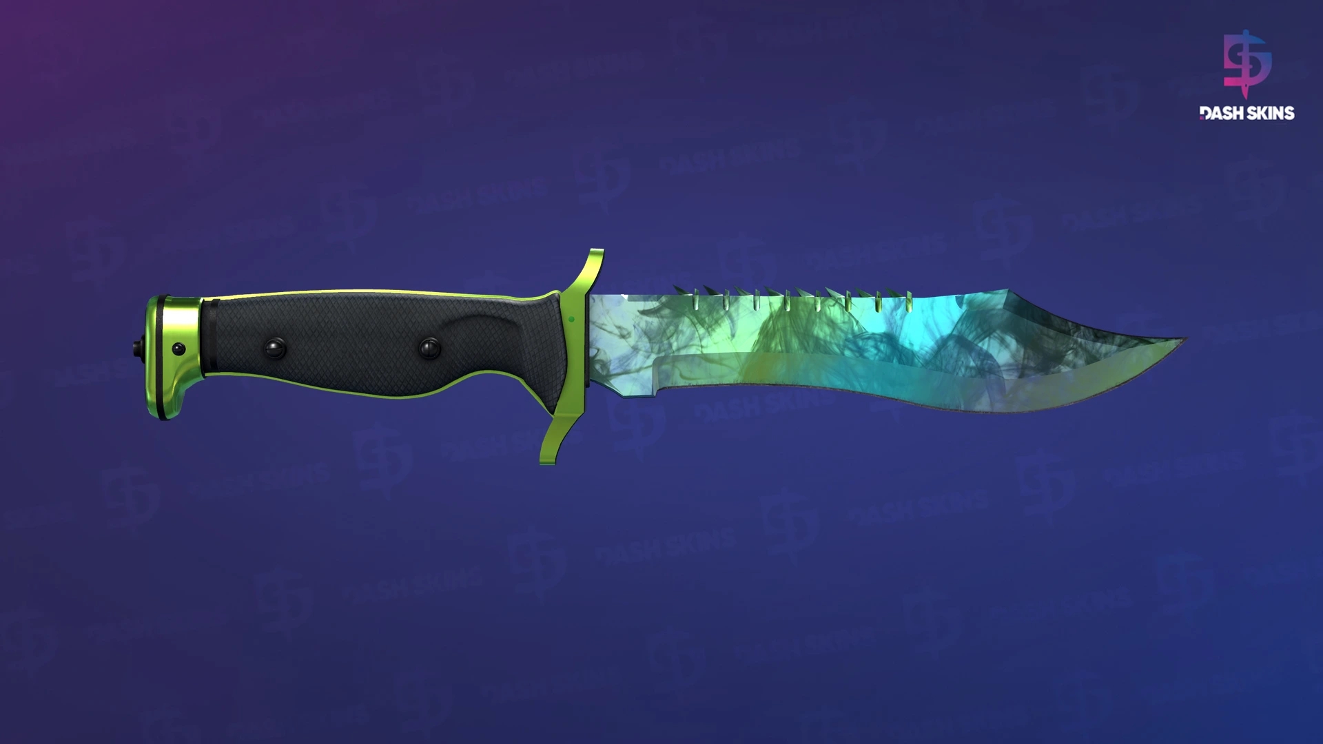 ★ Bowie Knife | Gamma Doppler (Factory New) - Phase 4 Screenshot Playside