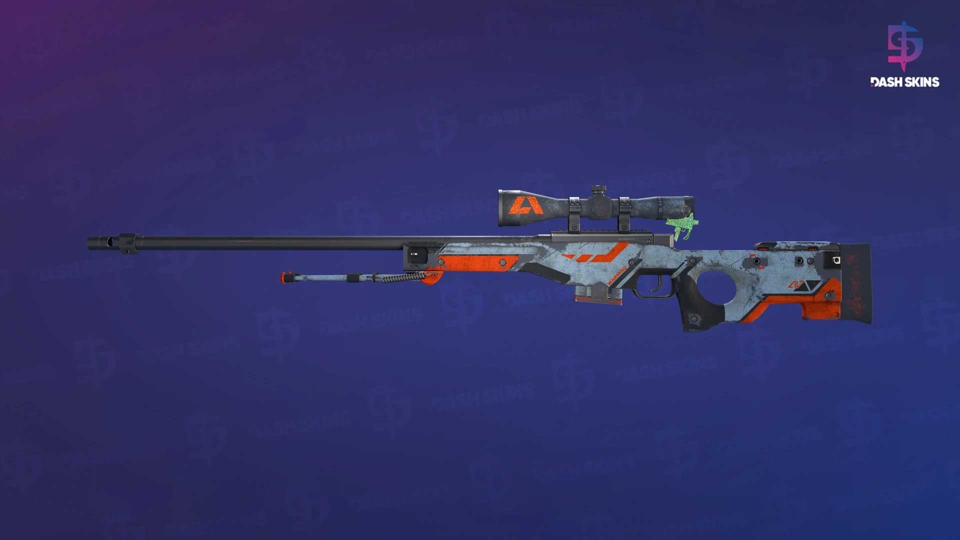 AWP | Asiimov (Battle-Scarred) Screenshot Playside