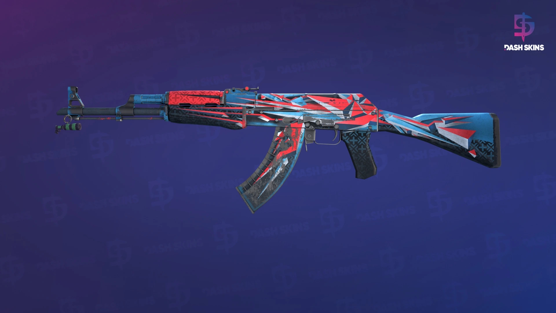 AK-47 | Point Disarray (Well-Worn) Screenshot Playside